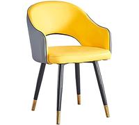 Widppsopt Chaises de Salle à Manger, Chaise d'appoint, Dossier Haut en Cuir, siège Moelleux, Fauteuil de Salon, d'appartement, chaises de comptoir de Cuisine Modernes