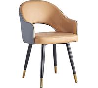 Widppsopt Chaises de Salle à Manger, Chaise d'appoint, Dossier Haut en Cuir, siège Moelleux, Fauteuil de Salon, d'appartement, chaises de comptoir de Cuisine Modernes