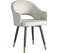 Widppsopt Chaises de Salle à Manger, Chaise d'appoint, Dossier Haut en Cuir, siège Moelleux, Fauteuil de Salon, d'appartement, chaises de comptoir de Cuisine Modernes