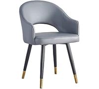 Widppsopt Chaises de Salle à Manger, Chaise d'appoint, Dossier Haut en Cuir, siège Moelleux, Fauteuil de Salon, d'appartement, chaises de comptoir de Cuisine Modernes