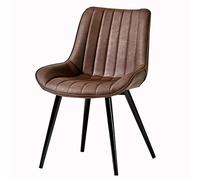 Widppsopt Chaises de Salle à Manger et tabourets de Bar en Cuir synthétique imperméable avec Pieds en métal pour Cuisine, Salle à Manger et comptoir