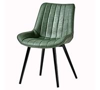 Widppsopt Chaises de Salle à Manger et tabourets de Bar en Cuir synthétique imperméable avec Pieds en métal pour Cuisine, Salle à Manger et comptoir