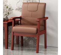 Widppsopt Chaises de Salle à Manger, Fauteuil de Cuisine Moderne, Chaise de Bureau en Cuir à Dossier Haut avec accoudoirs, Chaise de Lecture rembourrée avec Dossier, chaises d'appoint en boi