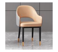 Widppsopt Chaises de Salle à Manger Modernes en Cuir, chaises sans accoudoirs avec Assise et Dossier rembourrés, Larges Coussins pour Cuisine, Salon, réception, Maquillage