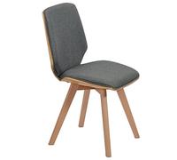 Widppsopt Chaises de Salle à Manger, Style Mid-Century Moderne, Chaise d'appoint de Style Ferme Moderne avec Pieds en Bois Massif, chaises de Cuisine rembourrées pour Salon, Salle à Manger,