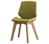 Widppsopt Chaises de Salle à Manger, Style Milieu du siècle, Chaise d'appoint Moderne de Style Ferme avec Pieds en Bois Massif, chaises de Cuisine rembourrées pour Salon, Salle à Manger, cha