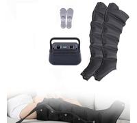 Widppsopt Masseur de drainage lymphatique pour jambes, système de récupération à 6 cavités, bottes de compression pour la douleur et la circulation, machine de massage des jambes à compression d'air
