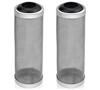 WiDream 2 PCS 16mm Garde de Filtre Maille, Garde de Filtre D'aquarium, Filtre de Filet D'aquarium, Garde de Filtre pour Bassins de Carpes Koï, Systèmes de Traitement des Eaux Usées Noir