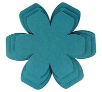 Widybord Lot de 12 protections pour casseroles et poêles Bleu lac et 3 tailles différentes en feutre épais pour protéger vos ustensiles de cuisine