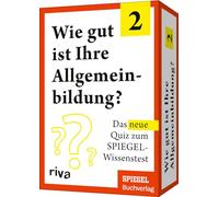Wie gut ist Ihre Allgemeinbildung? 2: Das neue Quiz zum SPIEGEL-Wissenstest. Das perfekte Geschenk zu Geburtstag oder Weihnachten für alle Quizfans. Schule dein Allgemeinwissen