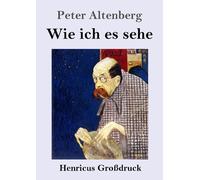 Wie Ich Es Sehe (Großdruck)