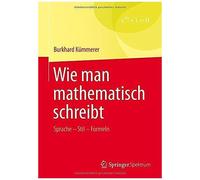 Wie Man Mathematisch Schreibt