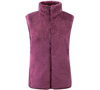 WIEAYUMEI Femme Manteaux sans Manche Veste Polaire Dames Douce Chaud Gilet polaire Duveteux pour Automne Hiver Rouge L