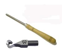 Wiedemann Grand crochet droit avec barre de support pour tourneur/Woodtu...