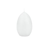wiedemann kerzen Lot de 30 bougies en forme d'œuf de Pâques - Blanc - 60 x 45 mm - Décoration de Pâques