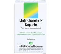 Wiedemann Pharma Gélules de multivitamines N pour le soutien d'un métabolisme énergétique normal, 60 gélules
