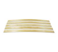 wiedergutschlafen Kit complet de fixation 50 mm x 8 mm (5 lattes en bois + 10 capuchons de fixation) pour équiper votre sommier à lattes (540).