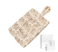 Wiederverwendbare Feuchttücher-Tasche - 22x14cm Aufhängbare Wickeltasche Aus Baumwolle | Kompakter Halter Für Feuchttücher, Kinderwagen, Wickeltaschen Und Ьuggy Eltern Und Betreuer Unterwegs Zuhause