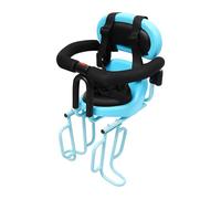 Wiefiche Siège de vélo arrière pour enfant avec rampe en forme de U et repose-pieds plus large, siège arrière de vélo pour enfants de 6 mois à 6 ans