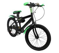 Wiefiche Vélo pour enfant de 20 pouces, 2 couleurs, VTT de qualité supérieure, pour garçons et filles, en acier au carbone, pour garçons, filles, femmes et hommes, pour les excursions sportives en