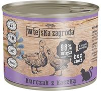 WIEJSKA ZAGRODA Adult - poulet et de canard pour chats - 200g