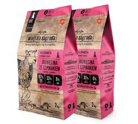 WIEJSKA ZAGRODA Agneau aux épinards nourriture pour chiots croquettes S 2x2 kg