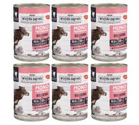 WIEJSKA ZAGRODA Aliment humide mono-protéique au bœuf pour chats, 12 x 400 g