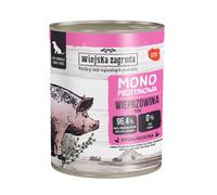WIEJSKA ZAGRODA Single-Protein Wet Pork Dog Food 6x800 g