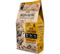 WIEJSKA ZAGRODA Dinde & poulet pour chatons 5 kg