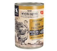 WIEJSKA ZAGRODA Mélange de saveurs pour chatons : Lapin et veau, dinde et poulet, 6 x 400 g
