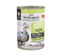 WIEJSKA ZAGRODA Monoprotein Canard - nourriture humide pour chats 400 g