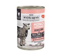WIEJSKA ZAGRODA - Monoprotéinée Agneau - Nourriture humide pour chats 12×400 g