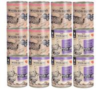 Wiejska Zagroda nourriture humide pour chat MÉLANGE de saveurs 12x400g