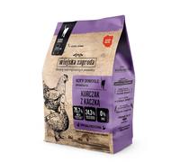 WIEJSKA ZAGRODA Poulet avec canard nourriture pour chats 400 g