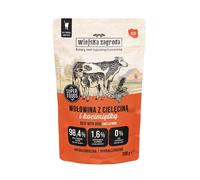 WIEJSKA ZAGRODA Superfoods Bœuf avec veau et cataire nourriture humide pour chat 6x100 g