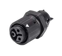 Cosse cylindrique mâle Wieland Electric 46.031.5053.1 embase femelle Nombre total de pôles: 2 + PE Série (connecteur rond): RST®