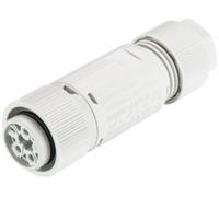 Wieland Electric 46.051.4554.0 Cosse cylindrique mâle femelle, droit Nombre total de pôles: 3 + PE Série (connecteur rond): RST®