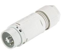 Wieland Electric 46.052.4554.0 Cosse cylindrique mâle mâle, droit Nombre total de pôles: 3 + PE Série (connecteur rond): RST®