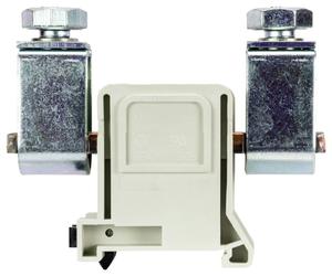 Wieland Electric 56.397.0155.0 Borne de passage raccord à vis gris 10 pc(s)