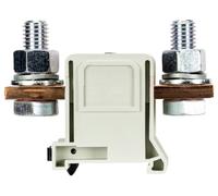 Wieland Electric 56.398.1055.0 Borne de passage raccord à vis gris 10 pc(s)