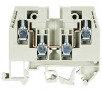 Wieland Electric 57.504.5155.0 Borne de passage double raccord à vis gris 100 pc(s)