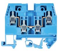 Wieland Electric 57.504.5155.6 Borne de passage double raccord à vis bleu 100 pc(s)