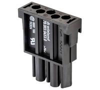 Wieland Electric 78.003.0453.0 Insert de module Nombre total de pôles 4 10 pc(s)
