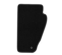 Wielganizator Basic Tapis conducteur en Moquette Compatible avec Dodge Nitro SUV 2006-2011 - 1 pièce, Noir