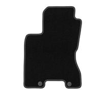 Wielganizator Basic Tapis conducteur en Moquette Compatible avec Nissan X-Trail II T31 SUV 2007-2014 - 1 pièce, Noir