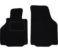 Wielganizator Carlux Lot de 2 Tapis de Sol en Velours Noir pour Porsche Boxster (Type 986) Coupé Cabriolet 1997-2004