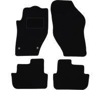 Wielganizator Carlux Lot de 4 Tapis de Sol en Velours pour Peugeot 308 CC Cabrio 2007-2013 Noir
