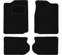 Wielganizator Carlux Lot de 4 Tapis en Velours pour Suzuki Vitara I 1988-1997 Noir