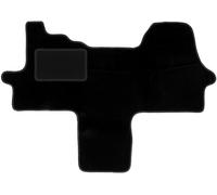 Wielganizator Carlux Tapis de Sol en Velours Noir pour Citroën Jumper III 2014