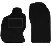Wielganizator Lot de 2 Tapis de Voiture en Velours pour Nissan Patrol Y61 GU GR 1998-2004 Noir